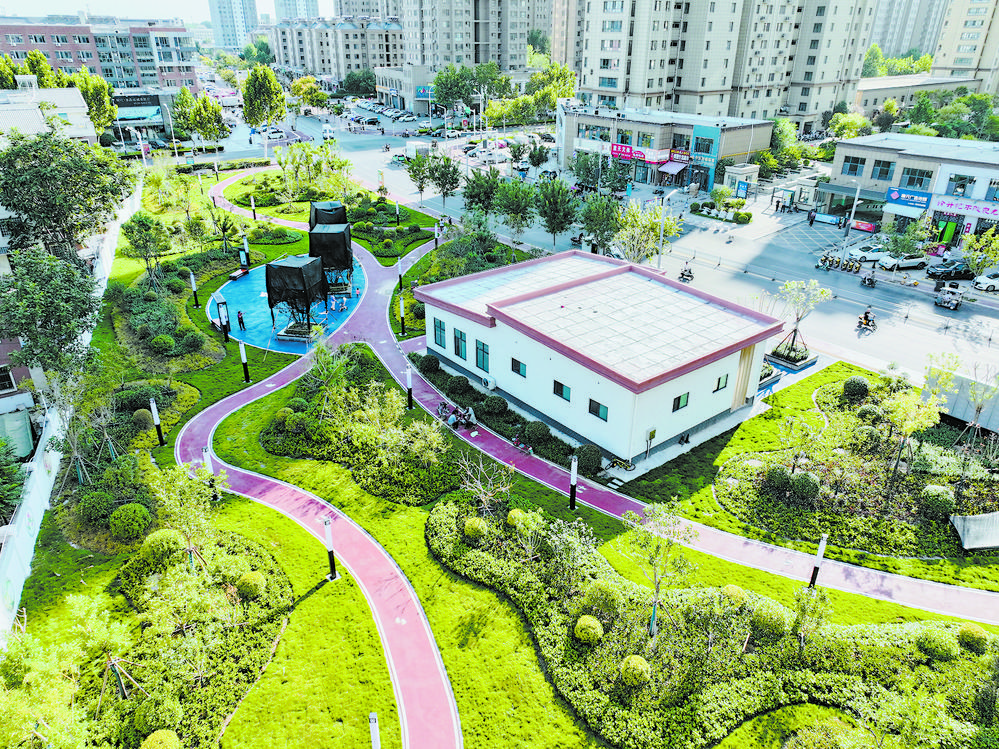  “口袋公園”扮靚城市“微空間”